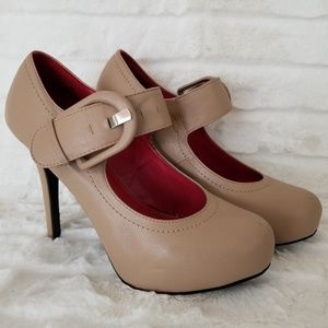 Madeline Girl Nude Babydoll Platforms
